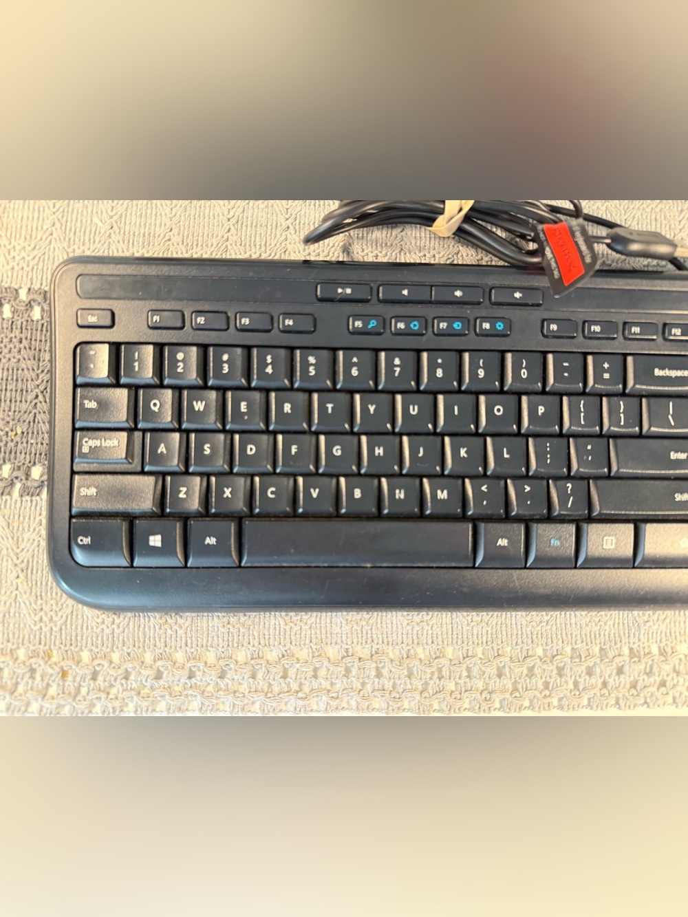 Microsoft Wired Keyboard 600 .Tested. - Picture 2 of 5